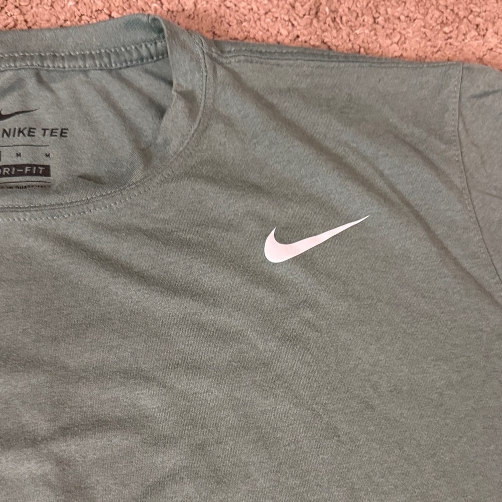 Nike Men's Teal Dri-FIT Short Sleeve Tee - Picture 3 of 5